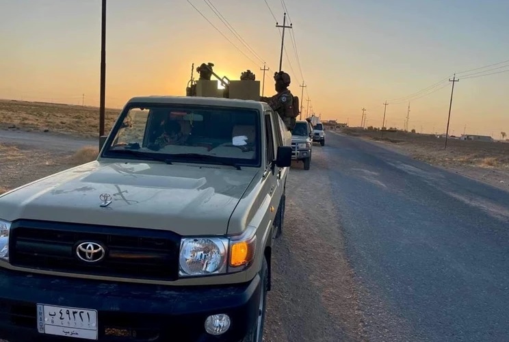 قوة من الحشد الشعبي والجيش العراقي تنفذ عملية أمنية في سنجار غرب نينوى