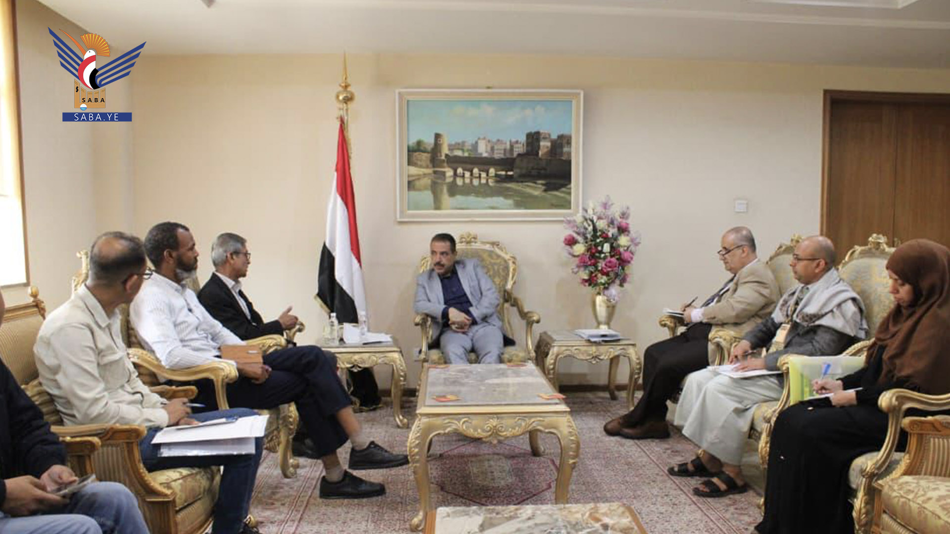 وزير الخارجية يلتقي ممثل منظمة الإغاثة الإسلامية  