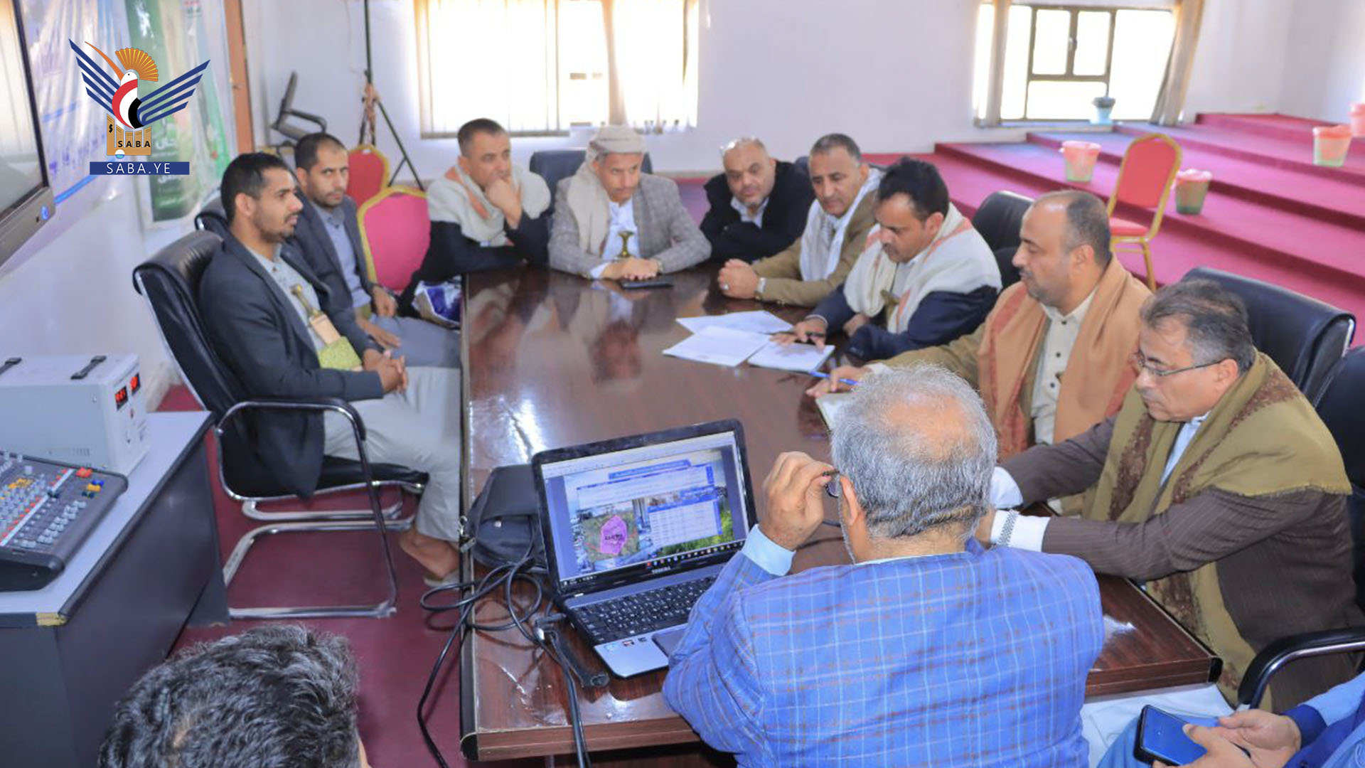 صنعاء تناقش وضع المخططات التي تم إنزالها في عدد من المواقع بمديرية بني مطر