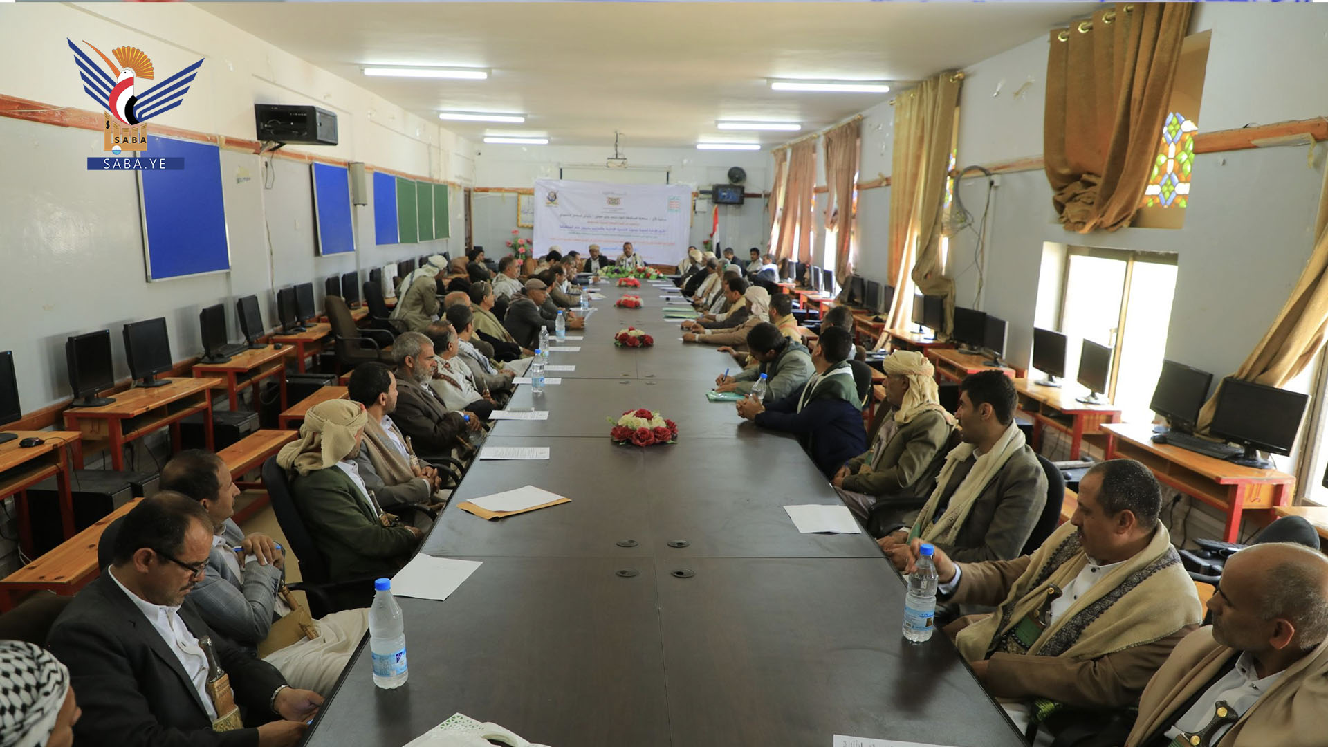 تنفيذي صعدة يناقش أنشطة إحياء الذكرى السنوية للصرخة