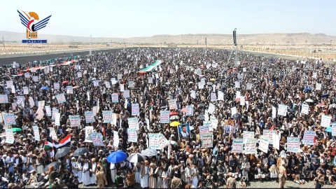 20 مسيرة جماهيرية بصعدة تحت شعار "مع غزة العزة.. تعبئة واستنفار"