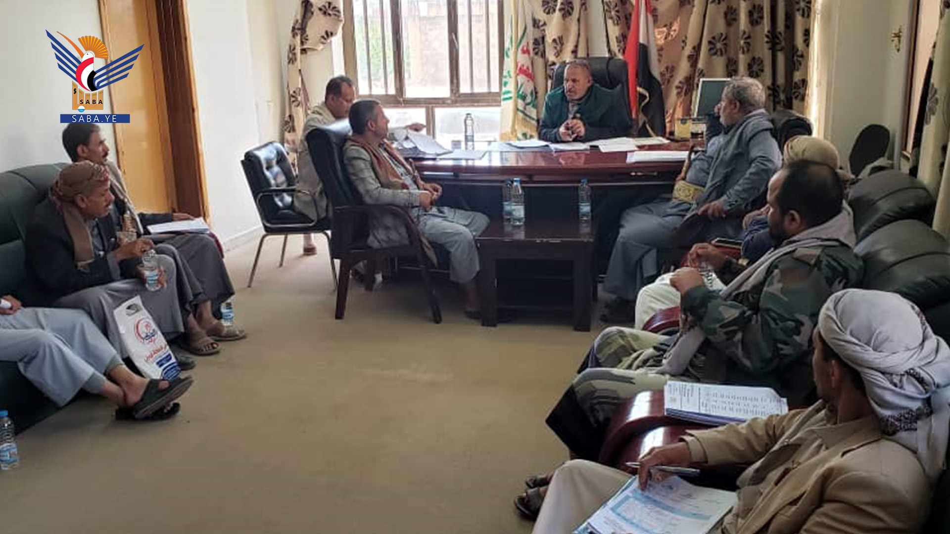 مناقشة التنسيق بين إدارة المبادرات المجتمعية والجمعيات التعاونية بمحافظة صنعاء 