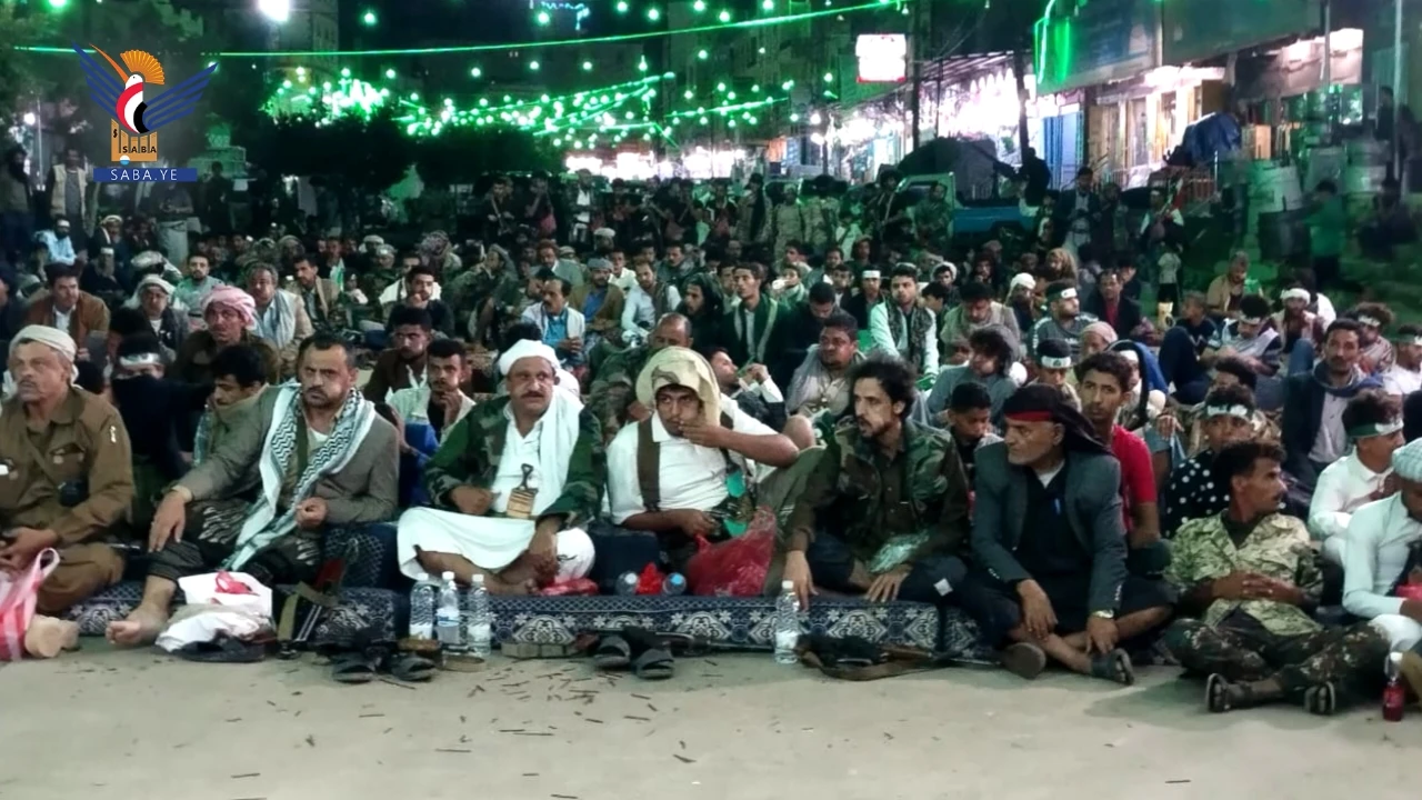 أمسية بمديرية دمت في الضالع بذكرى المولد النبوي الشريف