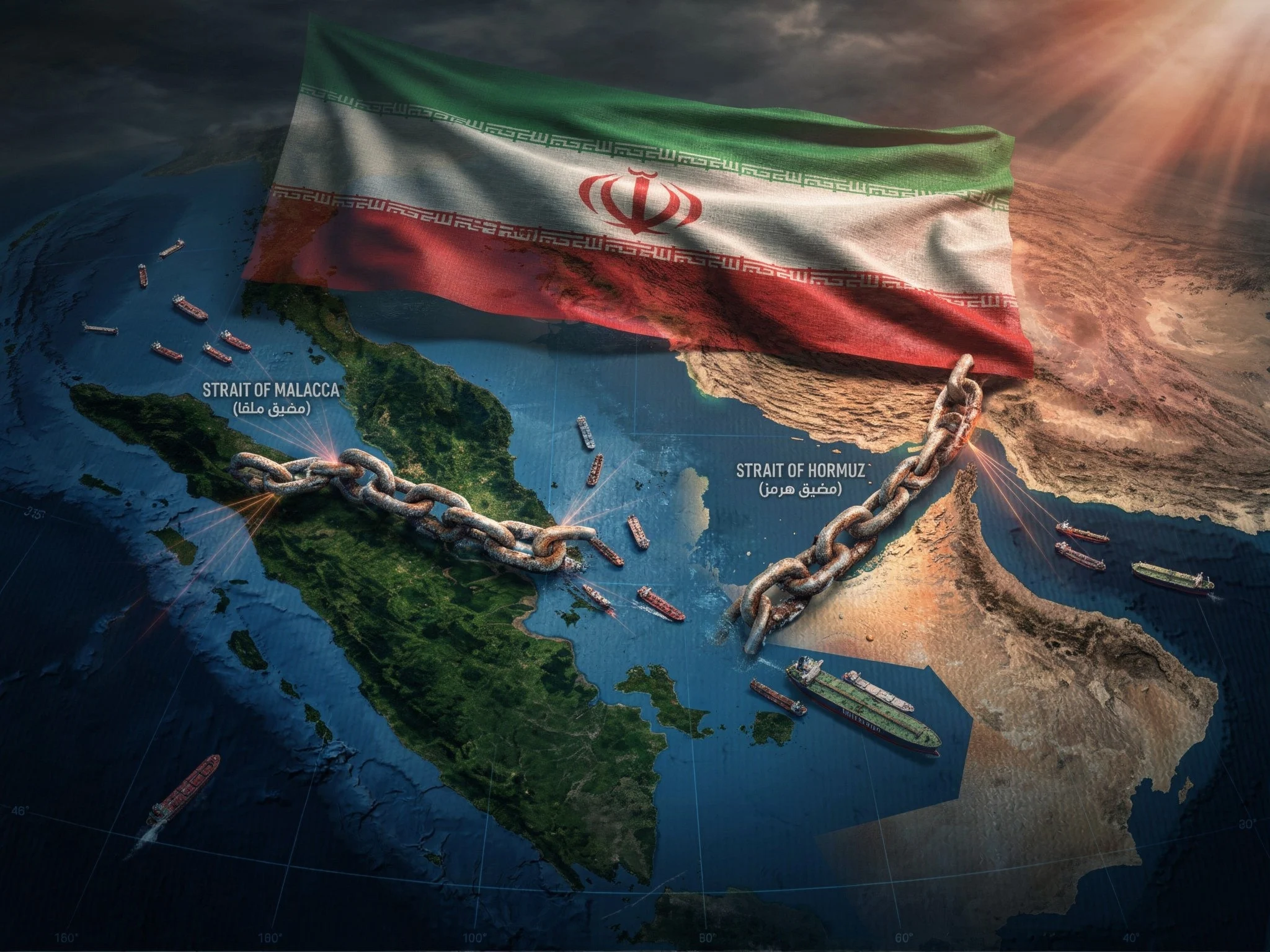 من هرمز إلى ملقا.. كيف تفعّل إيران "وحدة الساحات البحرية"؟