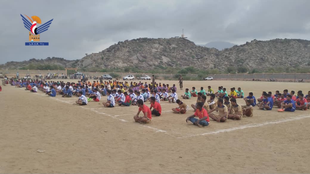 حجة.. عرض لخريجي دورات "طوفان الأقصى" من الفرق الرياضية في بني قيس 