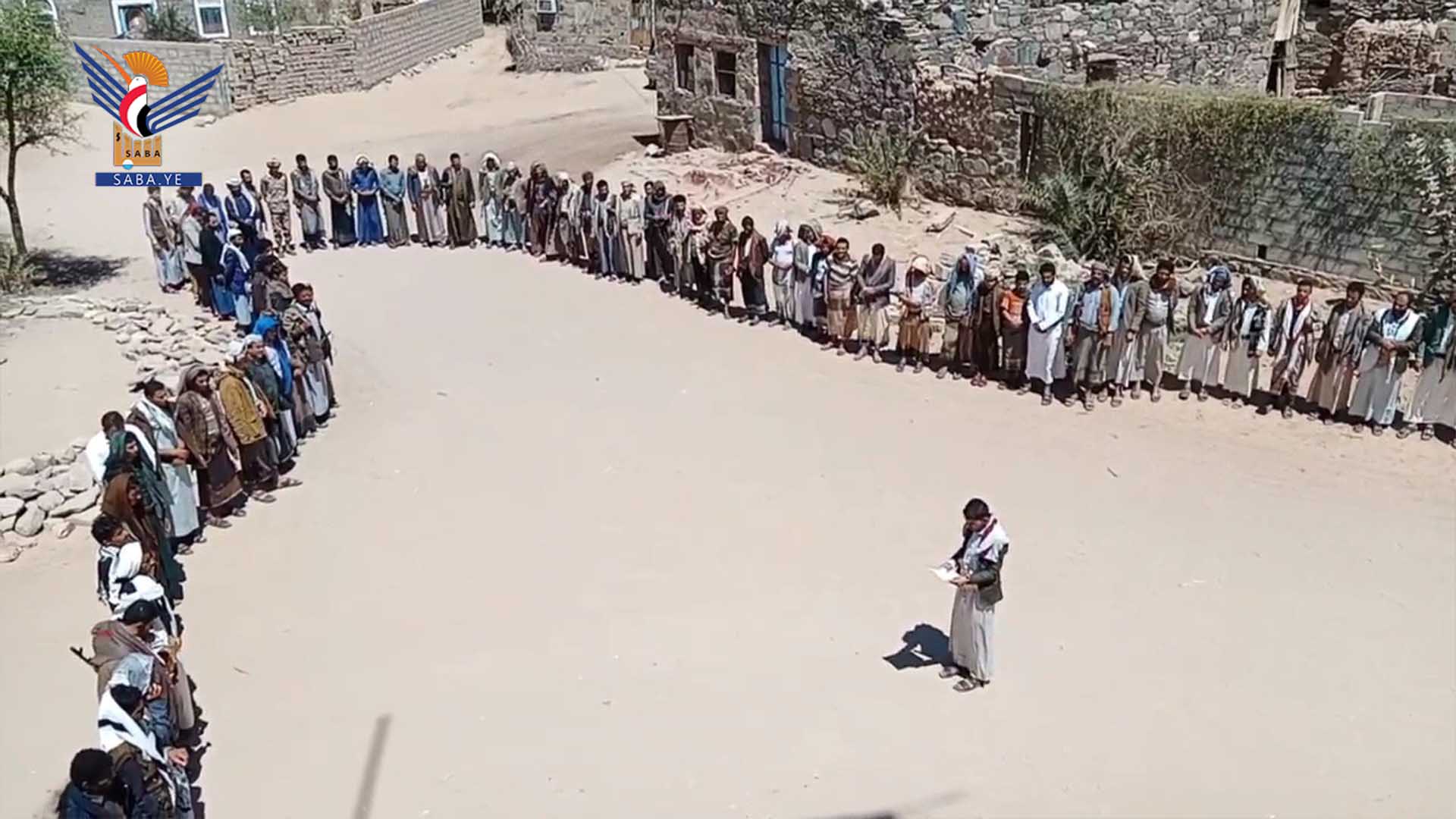 وقفات في مأرب نصرة لغزة وتنديدا بجريمة مرتزقة الإصلاح بحق المواطن الجميلي