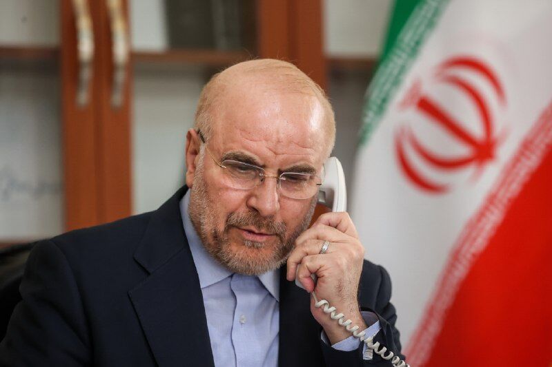 رئيس البرلمان الإيراني يدين اجراءات أمريكا ضد فنزويلا