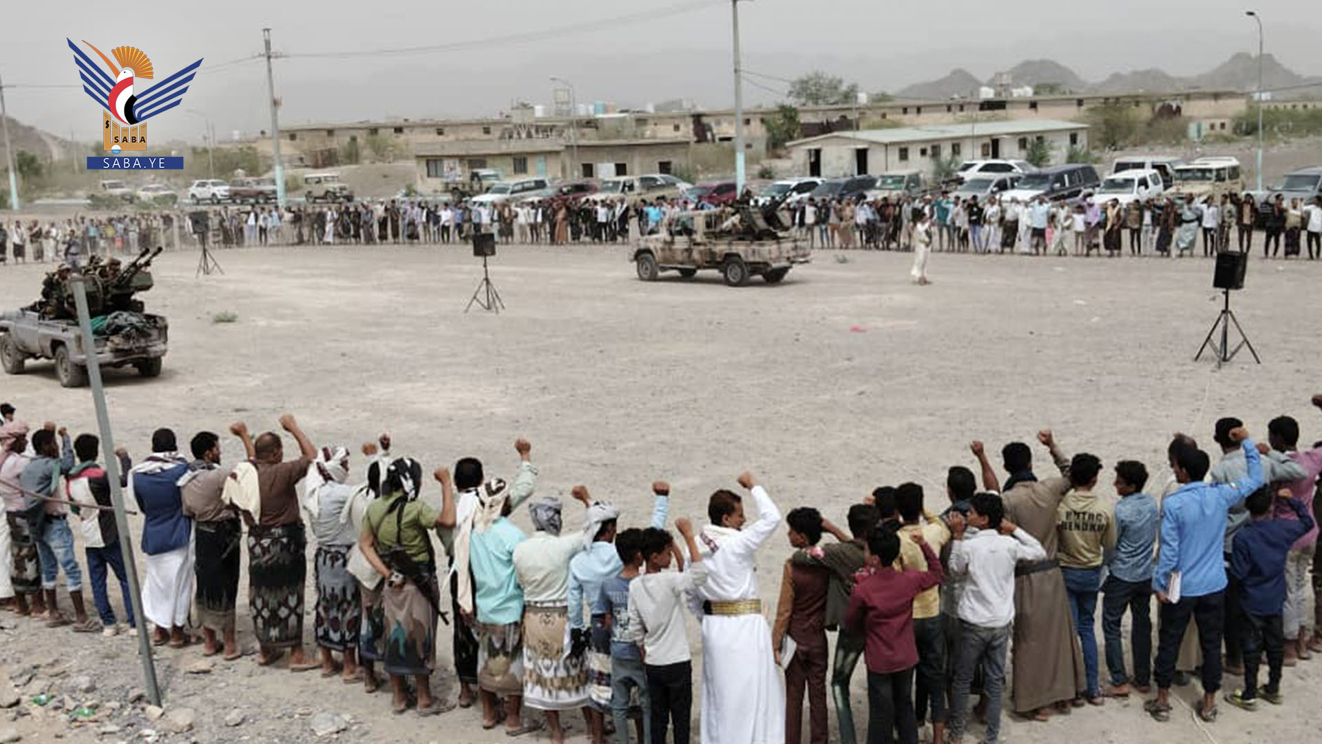 لقاءان قبليان في التعزية ومقبنة دعماً وإسناداً لغزة وإعلاناً للجهوزية بتعز ​