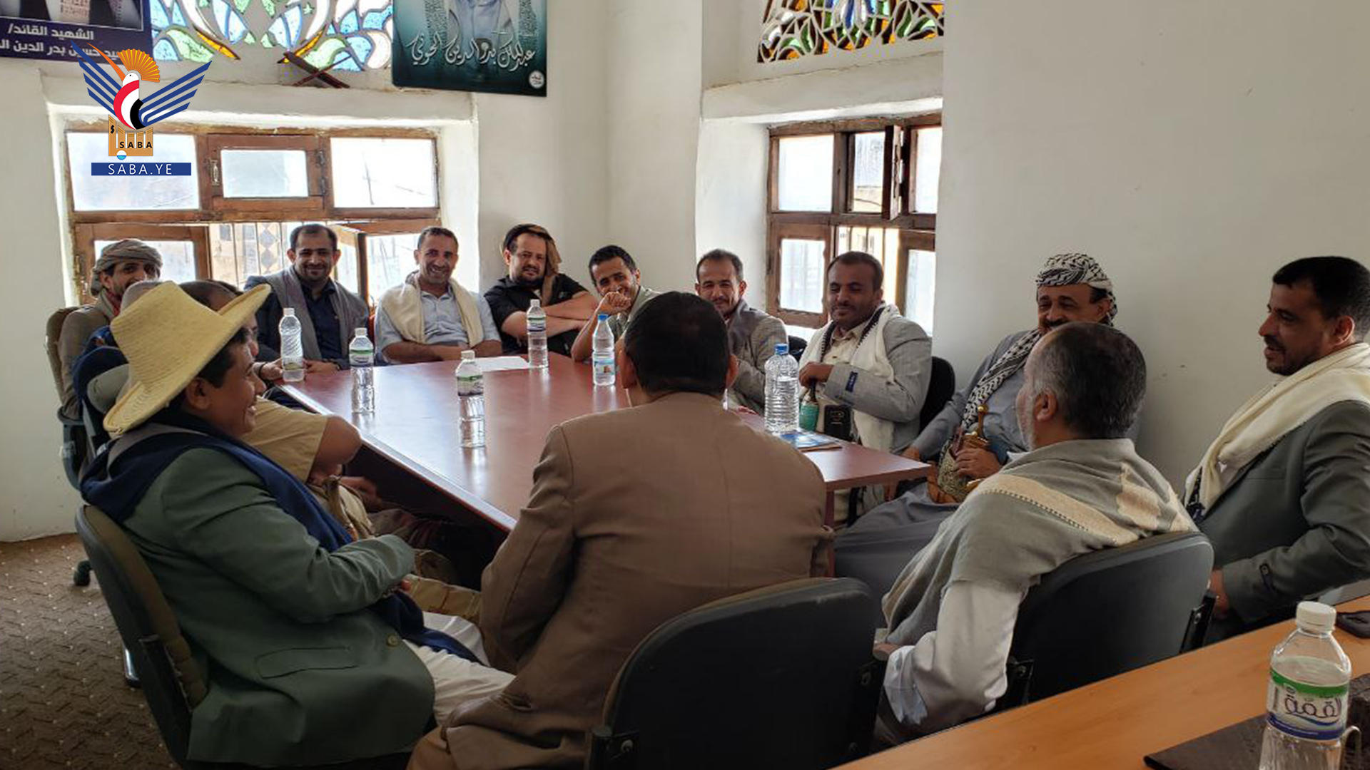 اجتماع في حجة ضمن المرحلة الثالثة للدورات العسكرية المفتوحة