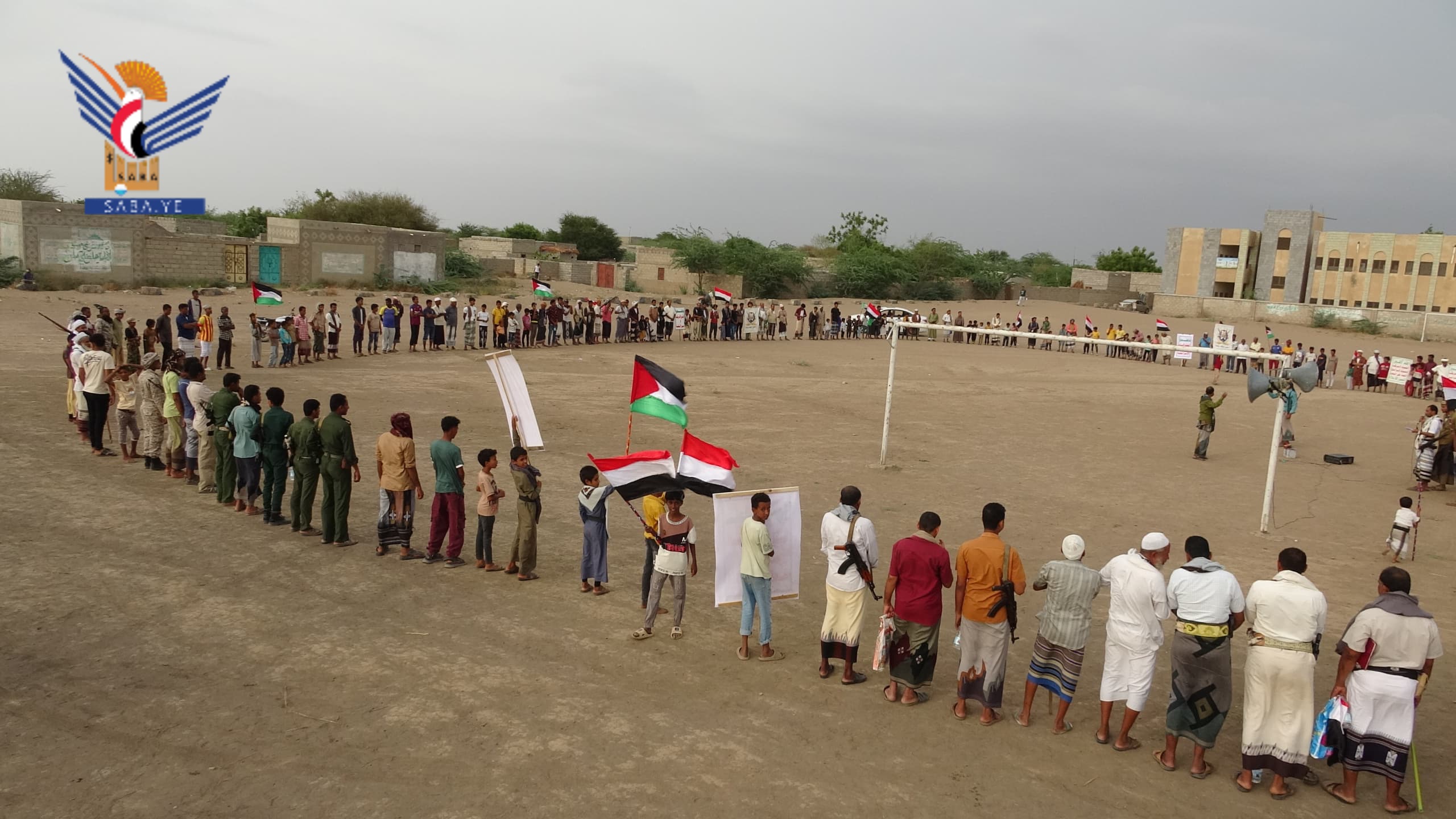 وقفة لقبائل القباعية بالزيدية بالحديدة تنديداً بالعدوان وإعلاناً للنفير والجهوزية