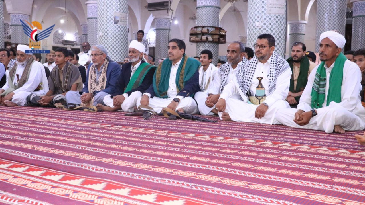 أمسية دينية في الجامع الكبير بمدينة الحديدة بذكرى الإسراء والمعراج