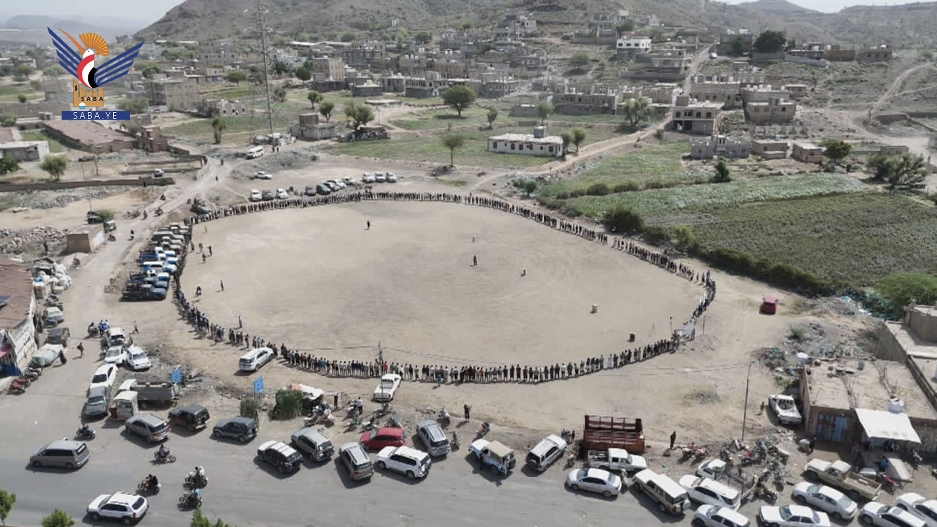  لقاء قبلي مسلح بمديريات المربع الشرقي في تعز دعماً لغزة