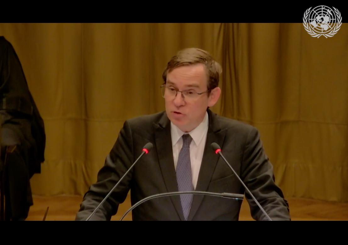  ممثل فرنسا في العدل الدولية: يجب رفع الحصار ودخول المساعدات إلى غزة 