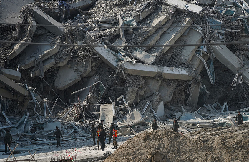 ارتفاع عدد ضحايا زلزال ميانمار الى ثلاثة آلاف شخص ارتفاع عدد ضحايا زلزال ميانمار الى ثلاثة آلاف شخص