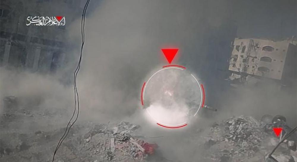 "القسام" تعرض مشاهد لكمين مركب استهدف جنود العدو الصهيوني برفح