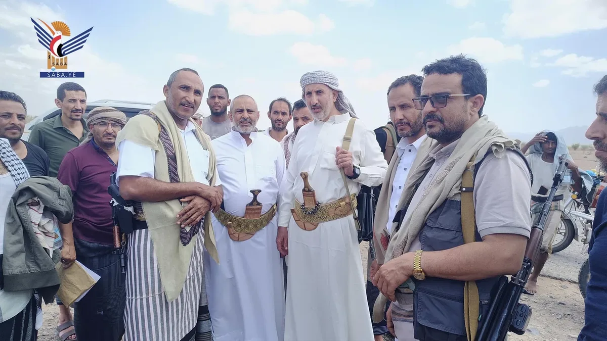 الأمير وعطيفي يدشّنان توزيع 6500 أسطوانة غاز مجانًا لسكان المديريات المحررة بالحديدة وتعز