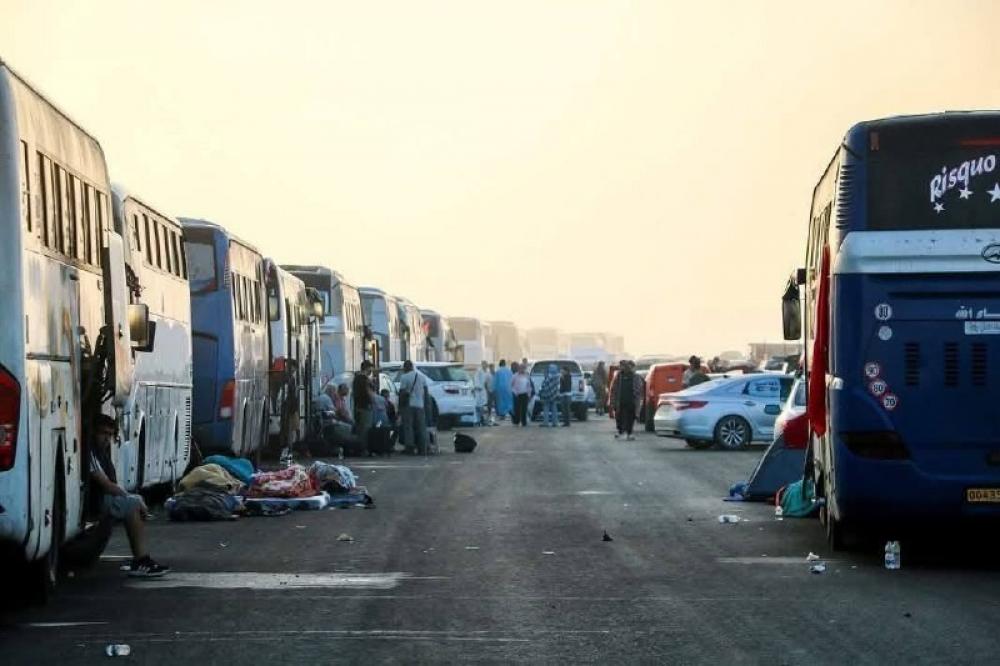 "العمل المشترك من أجل فلسطين" تطالب السلطات الليبية برفع الطوق عن مخيم "قافلة الصمود"