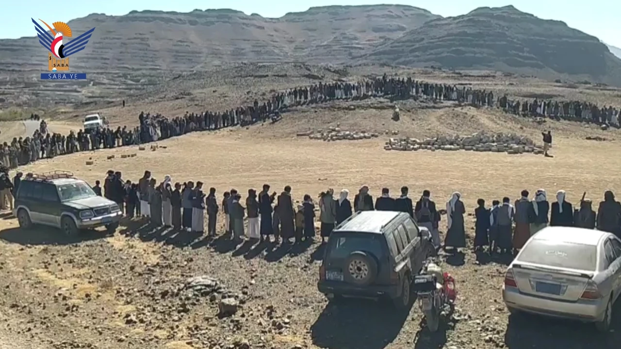  وقفات مسلحة وتطبيق قتالي في عدد من عزل مديرية الحيمة الداخلية