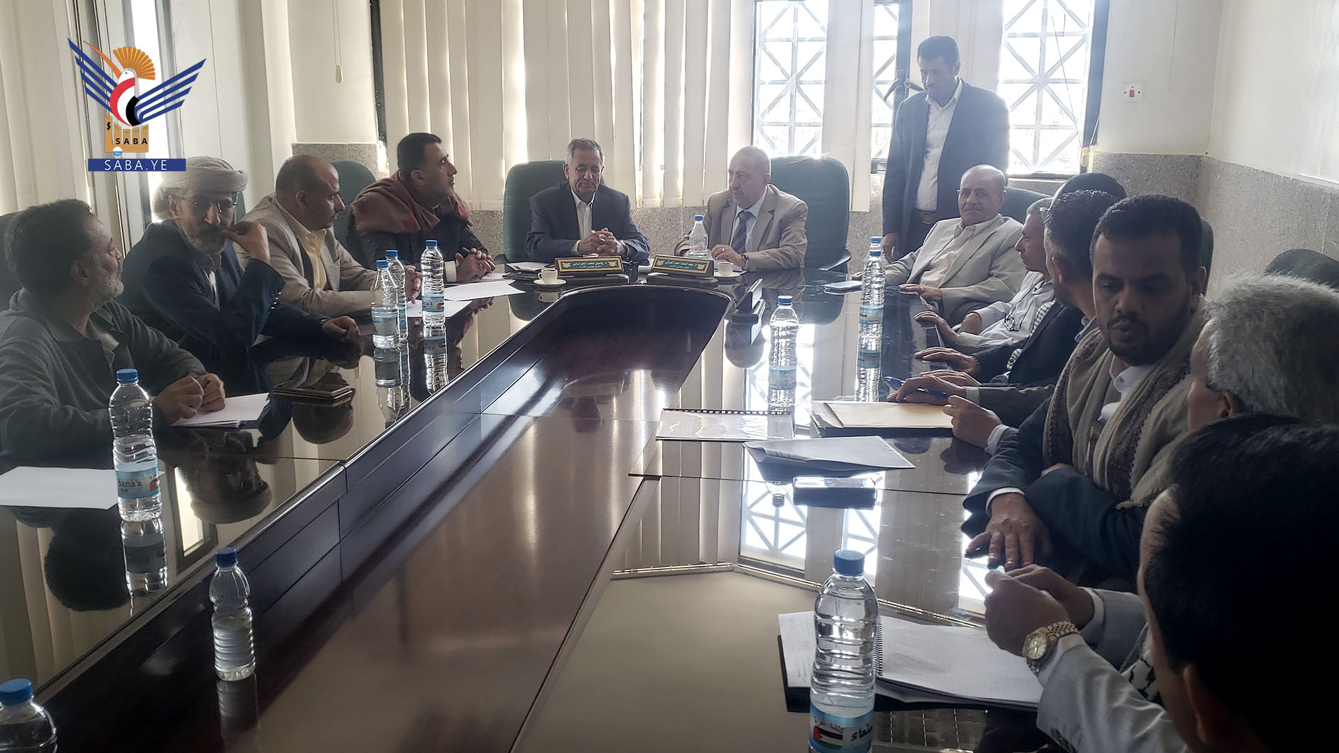 اجتماع بالهيئة العليا للرقابة على المناقصات يناقش أوضاع المشاريع الممولة خارجيا اجتماع بالهيئة العليا للرقابة على المناقصات يناقش أوضاع المشاريع الممولة خارجيا