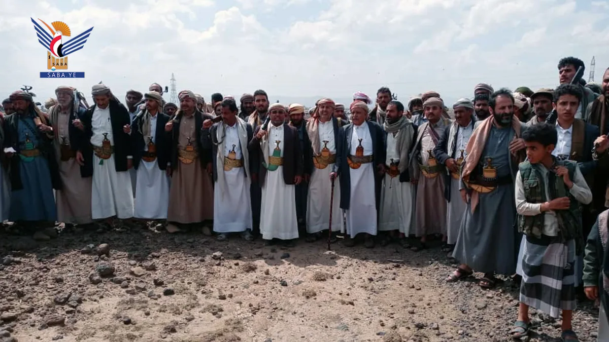 صلح قبلي ينهي قضية قتل بين آل عيشان وآل القطيش من قبائل أرحب محافظة صنعاء