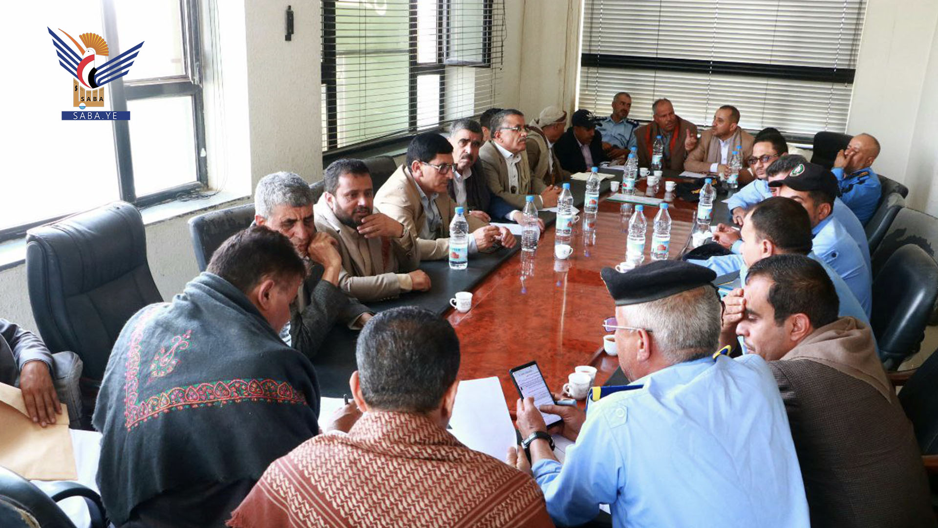 مناقشة إجراءات تنفيذ حملة لإزالة العشوائيات ومسببات الازدحام بأمانة العاصمة