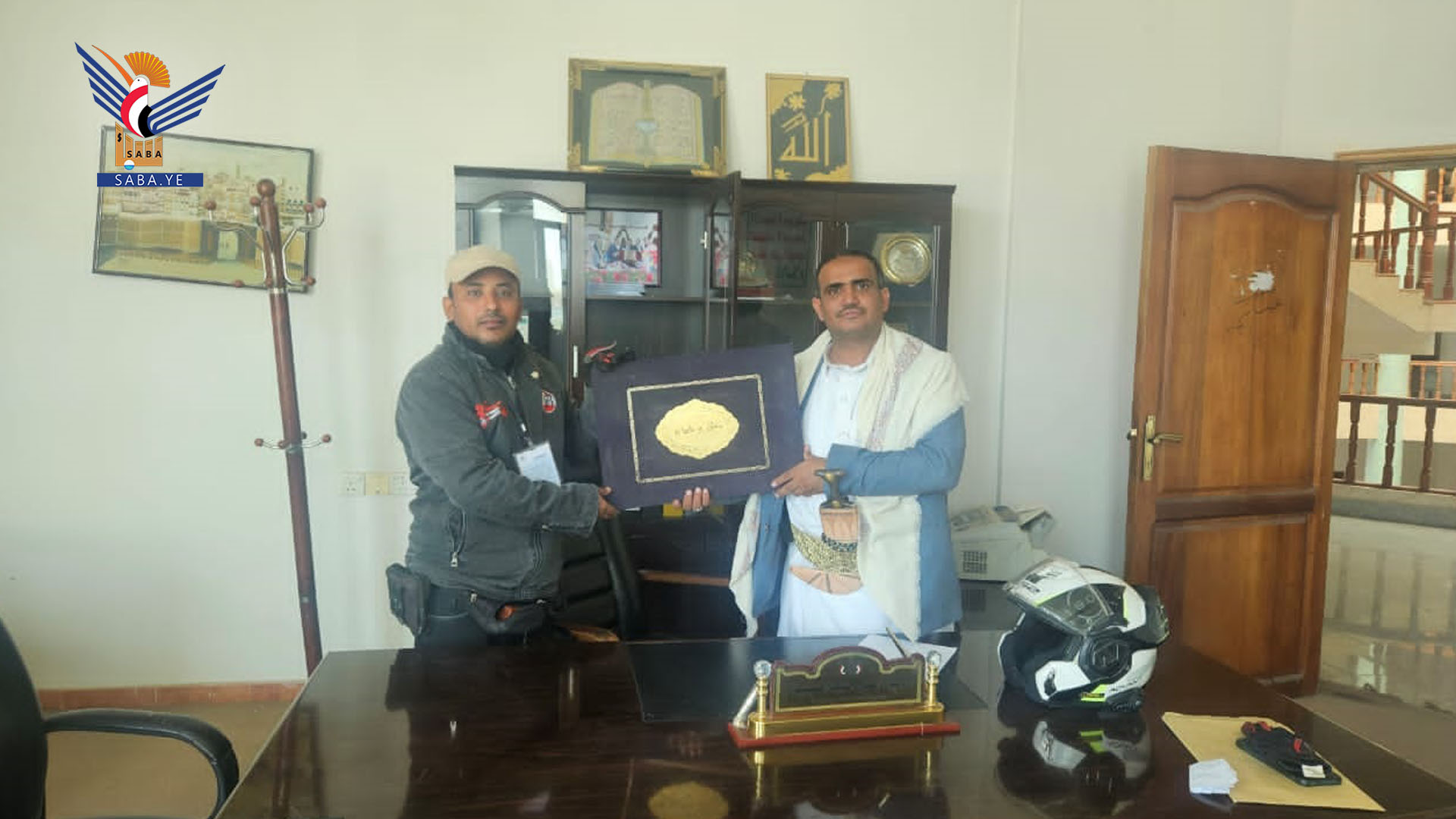 وكيل قطاع الرياضة بوزارة الشباب هضبان يلتقي الرحالة قطيبي