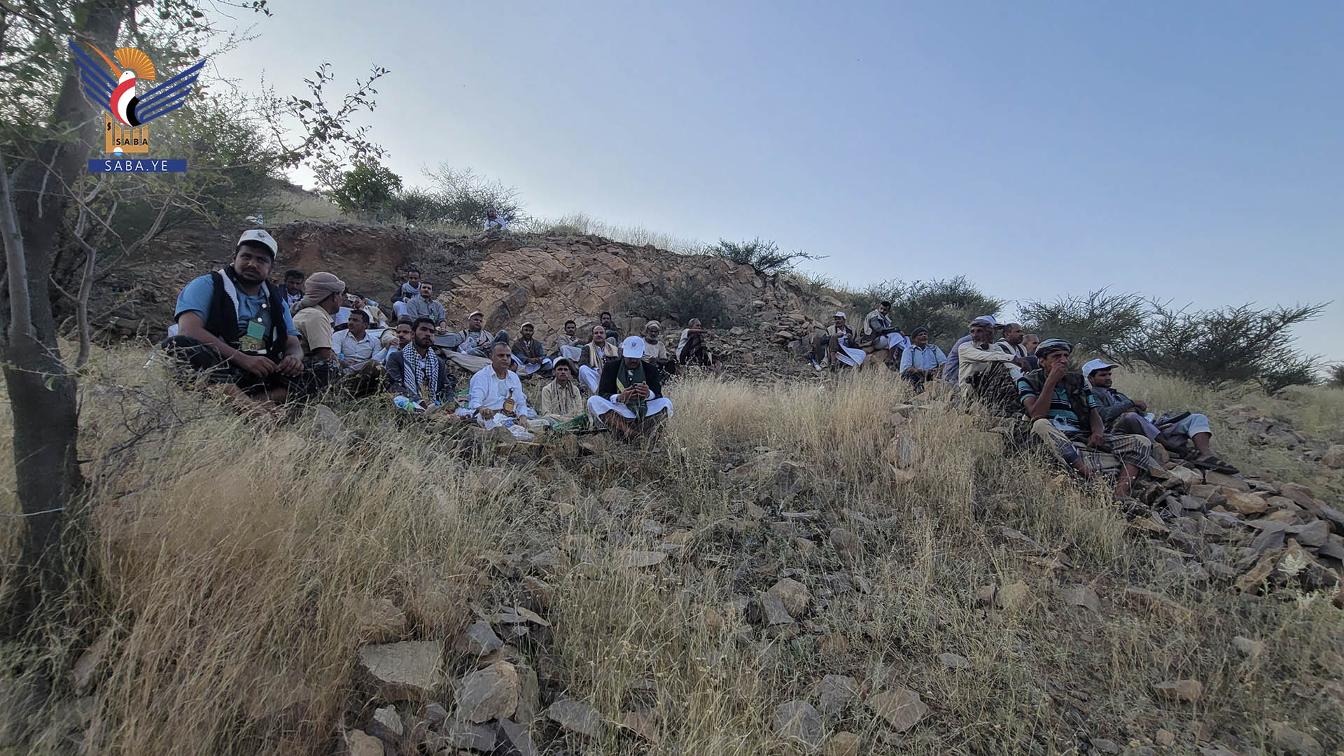 مناورة لخريجي دفعة الشهيد الغماري من الشخصيات الاجتماعية في حجة