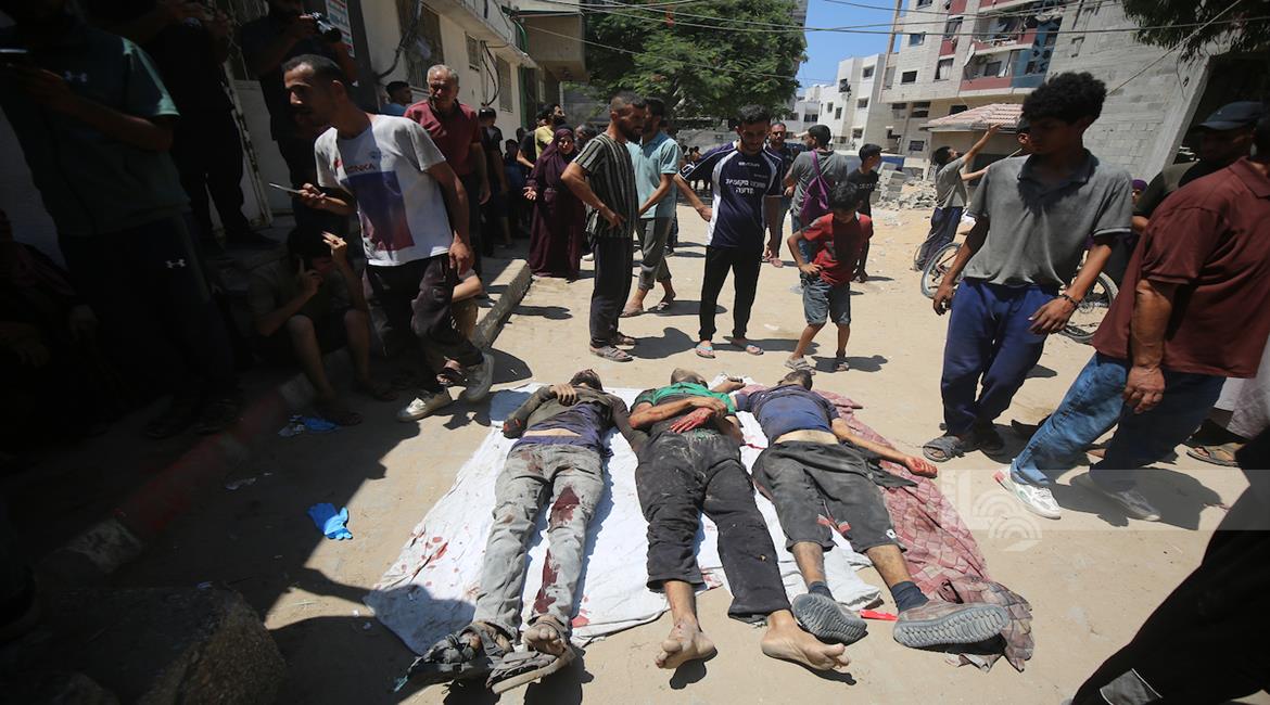 ثلاثة شهداء ومصابون جراء العدوان الصهيوني المتواصل على قطاع غزة