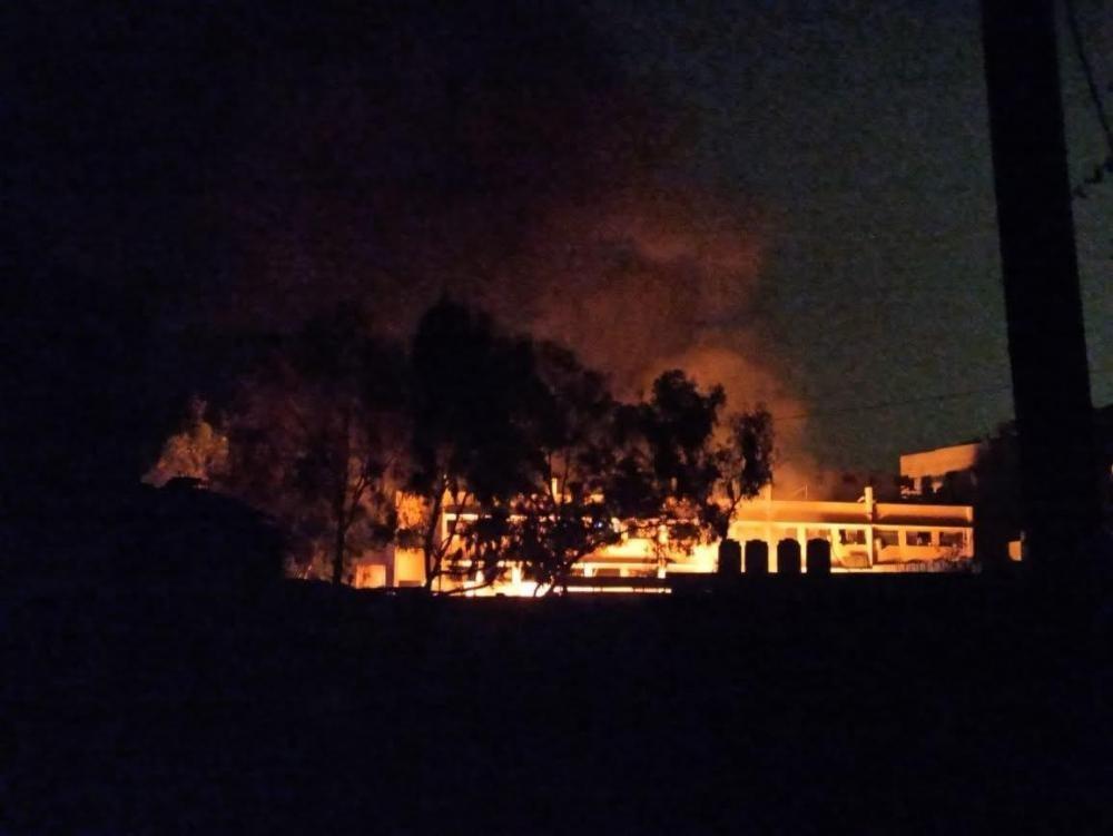 استشهاد سبعة فلسطينيين في قصف العدو الصهيوني مدرسة تؤوي نازحين بغزة