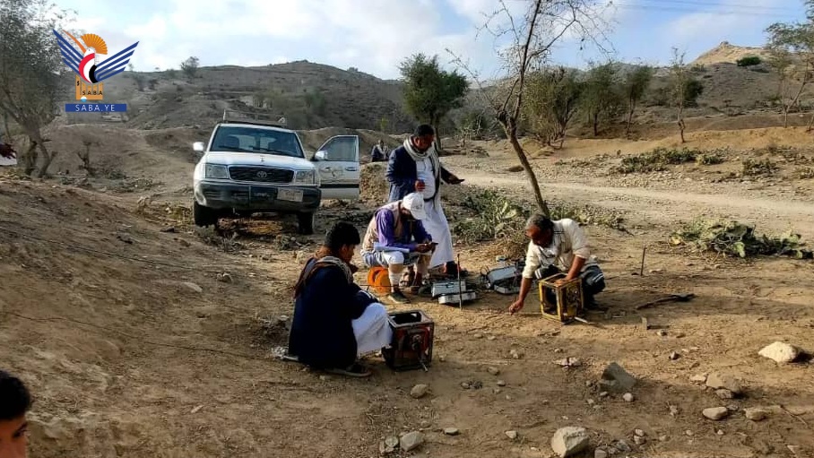 حجة.. نزول ميداني إلى مديرية كشر لاكتشاف مواقع المياه