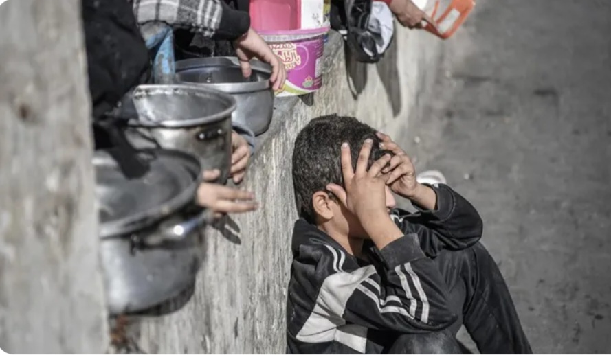 "يونيسف”: أطفال غزة يموتون جوعًا والمساعدات عالقة خلف المعابر