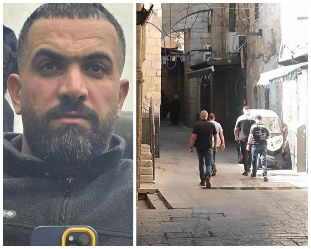 العدو الصهيوني يعتقل أحد حراس المسجد الأقصى