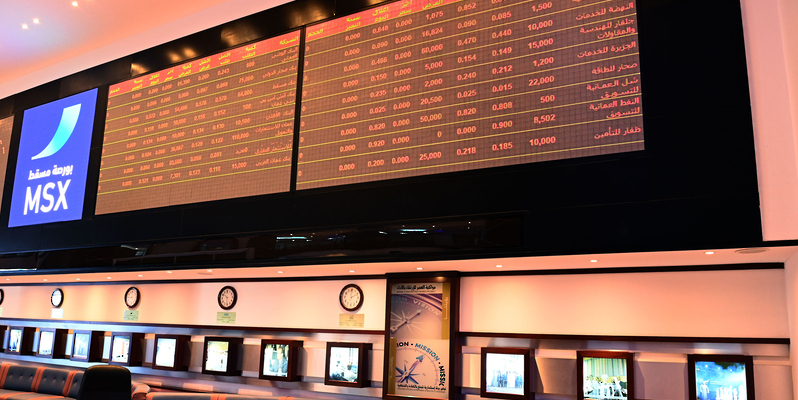 مؤشر بورصة مسقط يرتفع 51 نقطة الأسبوع الماضي