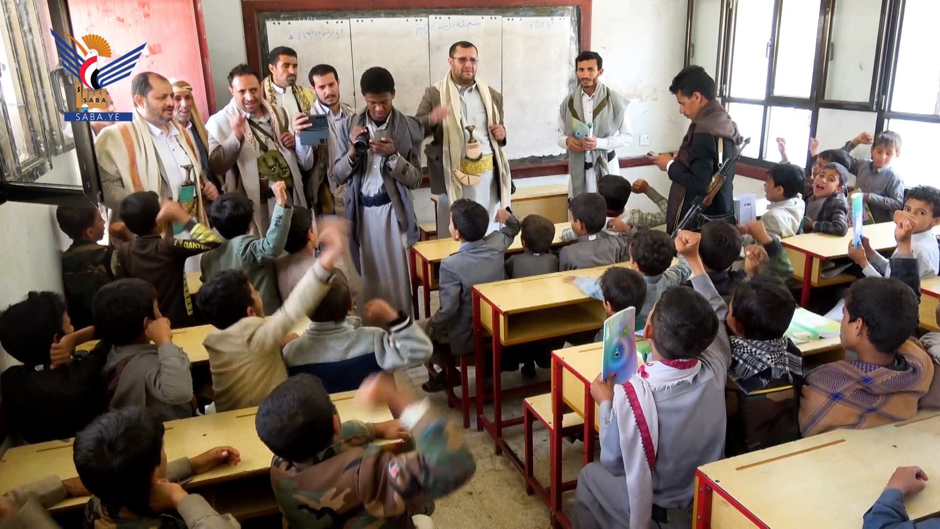  تفقد الأنشطة الصيفية بمديرية السودة بعمران 