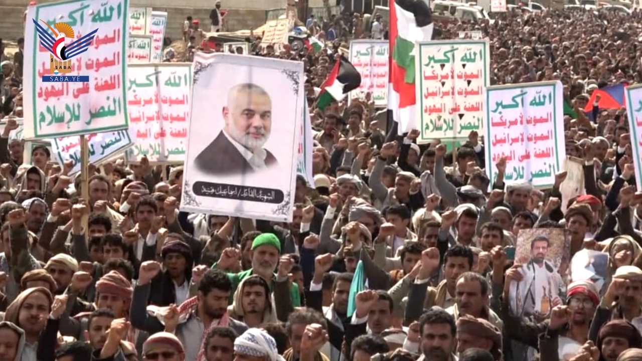  عمران .. 41 مسيرة جماهيرية تأييدا لخيارات الرد على جرائم الكيان الصهيوني