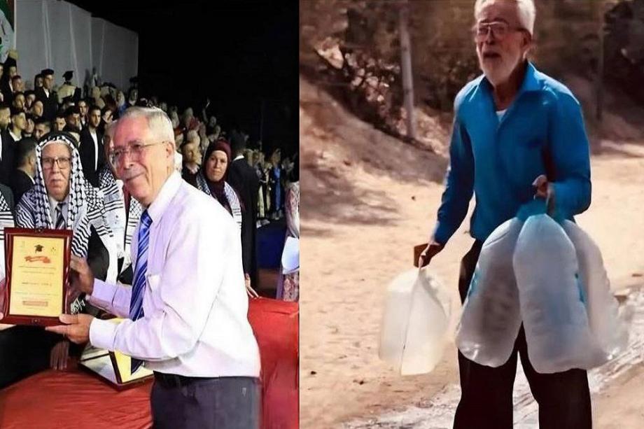 اكاديمي غزي..من الدرس الجامعي إلى طوابير منتظري الماء: لن ننكسر