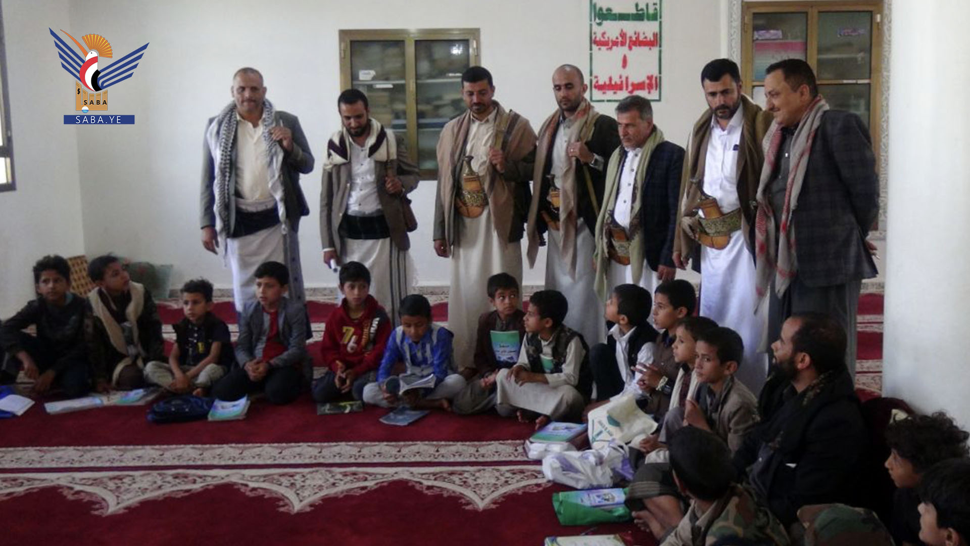 تفقد اختبارات الشهادة العامة والمدارس الصيفية في مديرية ضوران بذمار