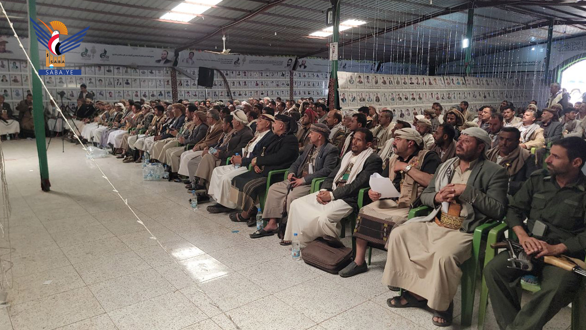 لقاءات قبلية في ذمار إعلاناً للنفير والجهوزية لمواجهة العدوان على اليمن وغزة