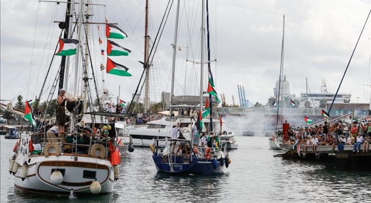 الأمم المتحدة تدعو إلى وقف الهجمات على أسطول الصمود