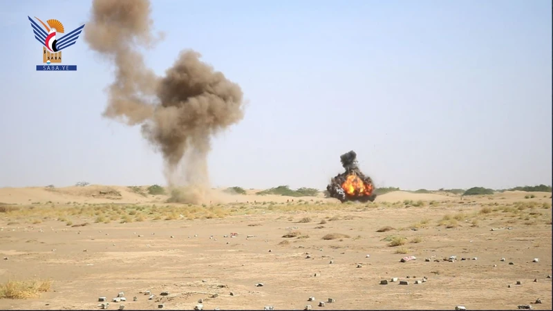 المركز التنفيذي للتعامل مع الألغام يتلف 260 لغماً من مخلفات العدوان في الحديدة