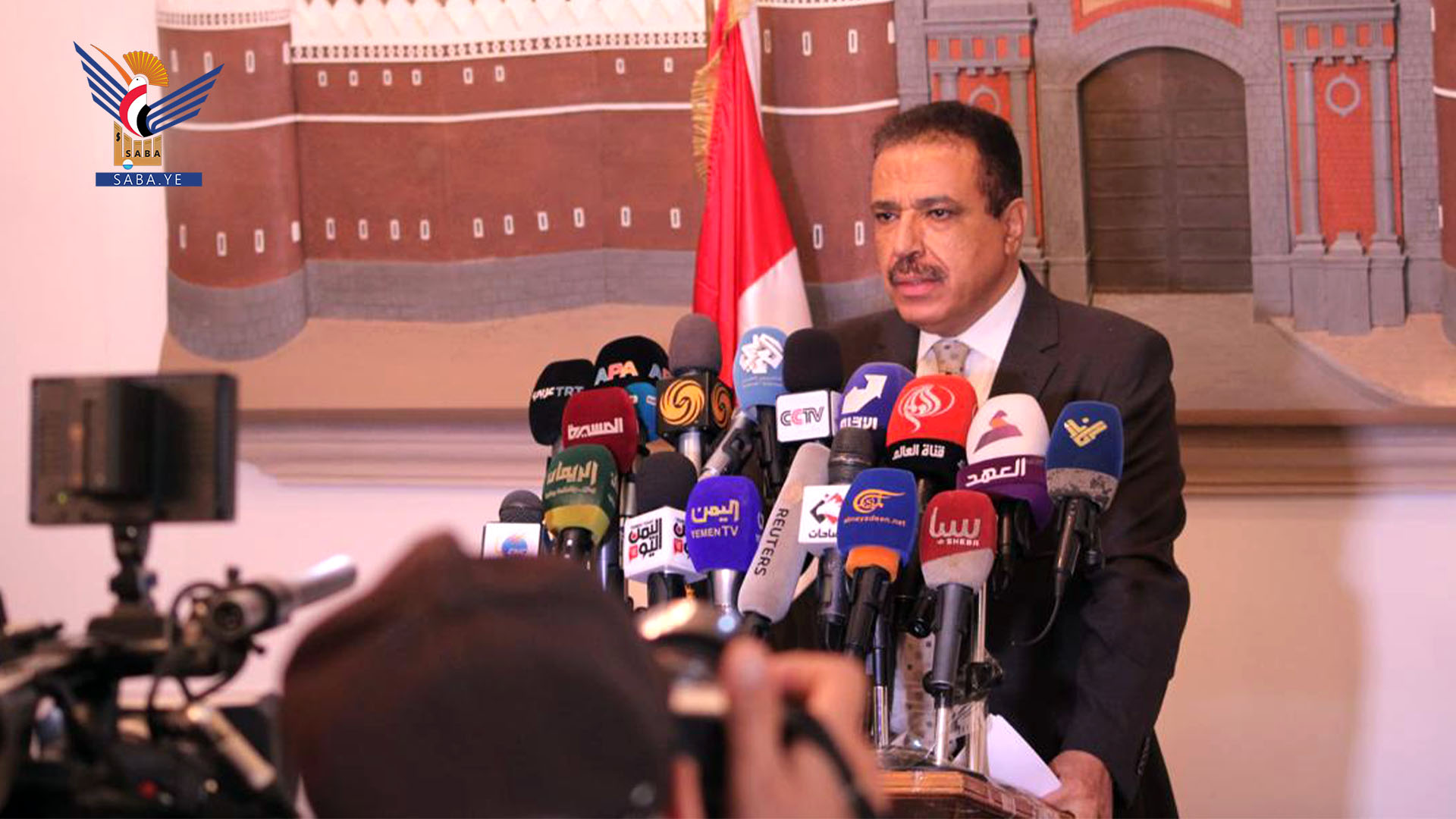 مؤتمر صحفي لوزير الخارجية حول التطورات المحلية والإقليمية والدولية مؤتمر صحفي لوزير الخارجية حول التطورات المحلية والإقليمية والدولية