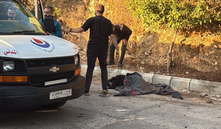 استشهاد لبناني إثر غارة للعدو الإسرائيلي استهدفت دراجة نارية في النبطية