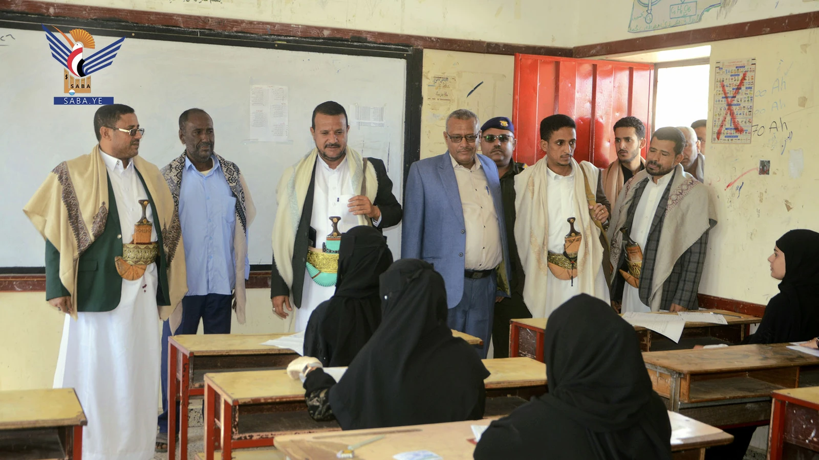 تدشين اختبارات الشهادة الثانوية العامة في تعز