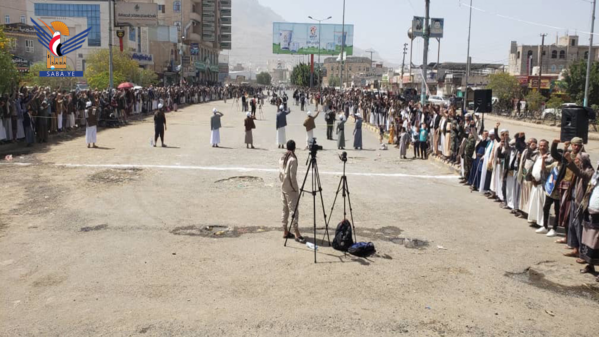 أبناء مديرية شعوب يعلنون تأييدهم لعمليات القوات المسلحة وإسناد محور المقاومة