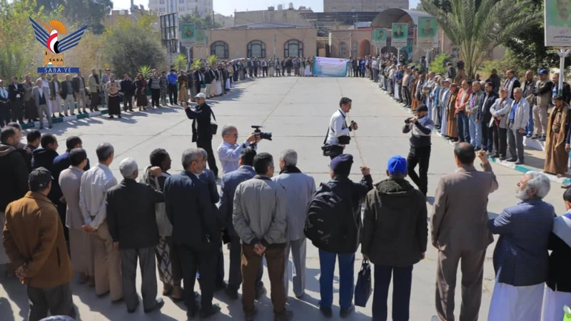 قيادة وموظفي وزارة الكهرباء والمياه تبارك الإنجاز الأمني في ضبط خلية التجسس