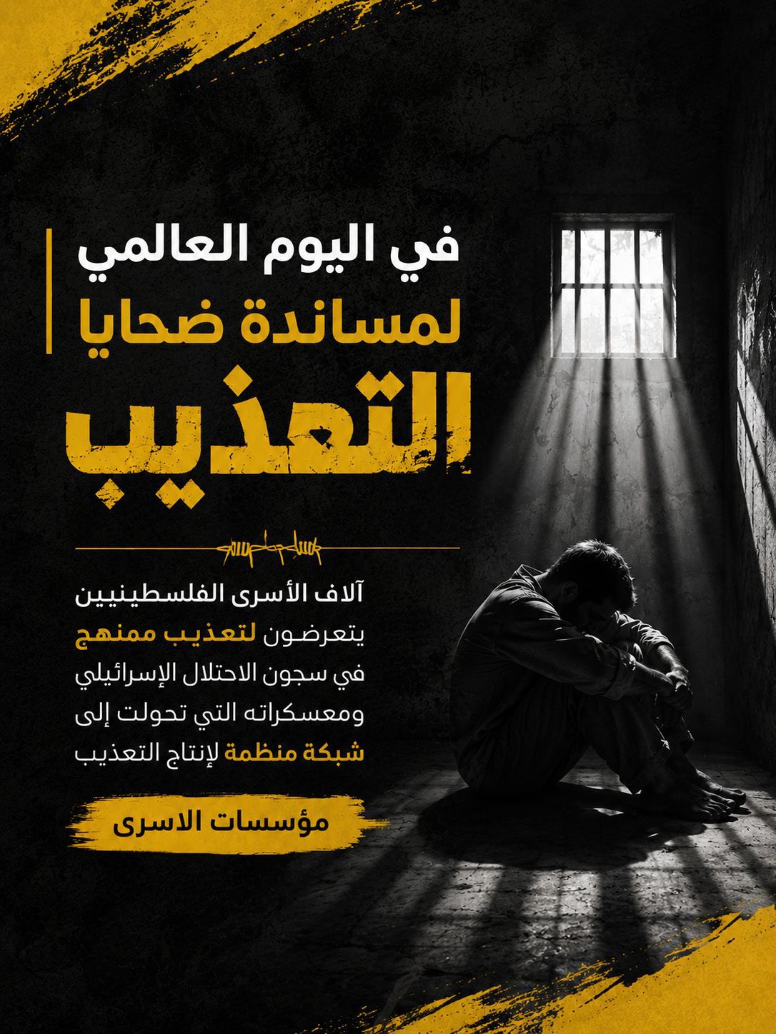 مؤسسات الأسرى الفلسطينية: السجون الصهيونية تحولت لشبكة منظمة لتعذيب آلاف الأسرى