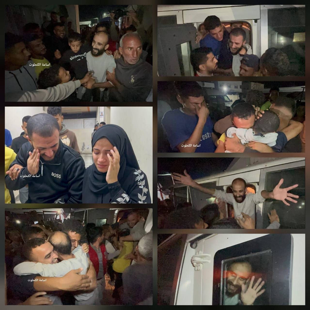  "إعلام الأسرى"الفلسطيني :وصول أربعة أسرى محررين إلى مستشفى شهداء الأقصى