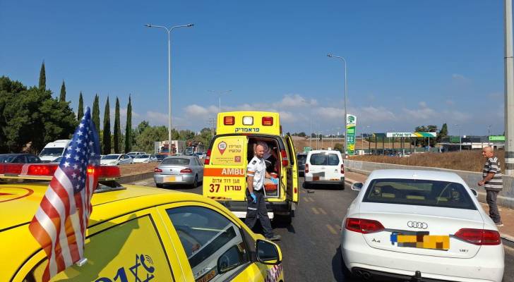 إصابات بعملية دهس وسط أراضي 48 المحتلة إصابات بعملية دهس وسط أراضي 48 المحتلة