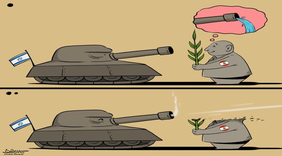 الحكومة اللبنانية تولّي الشيطان الاكبر