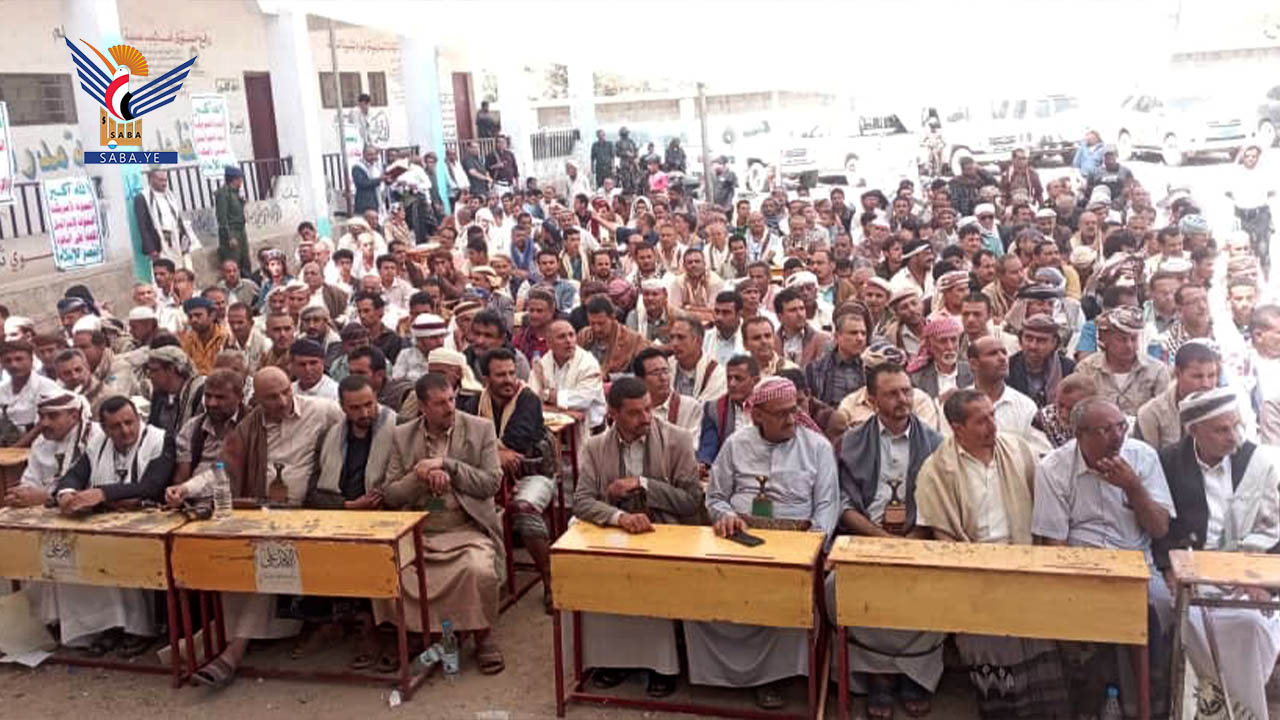 لقاء قبلي في وصاب السافل بذمار إعلانا للنفير والتوقيع على وثيقة الشرف القبلي